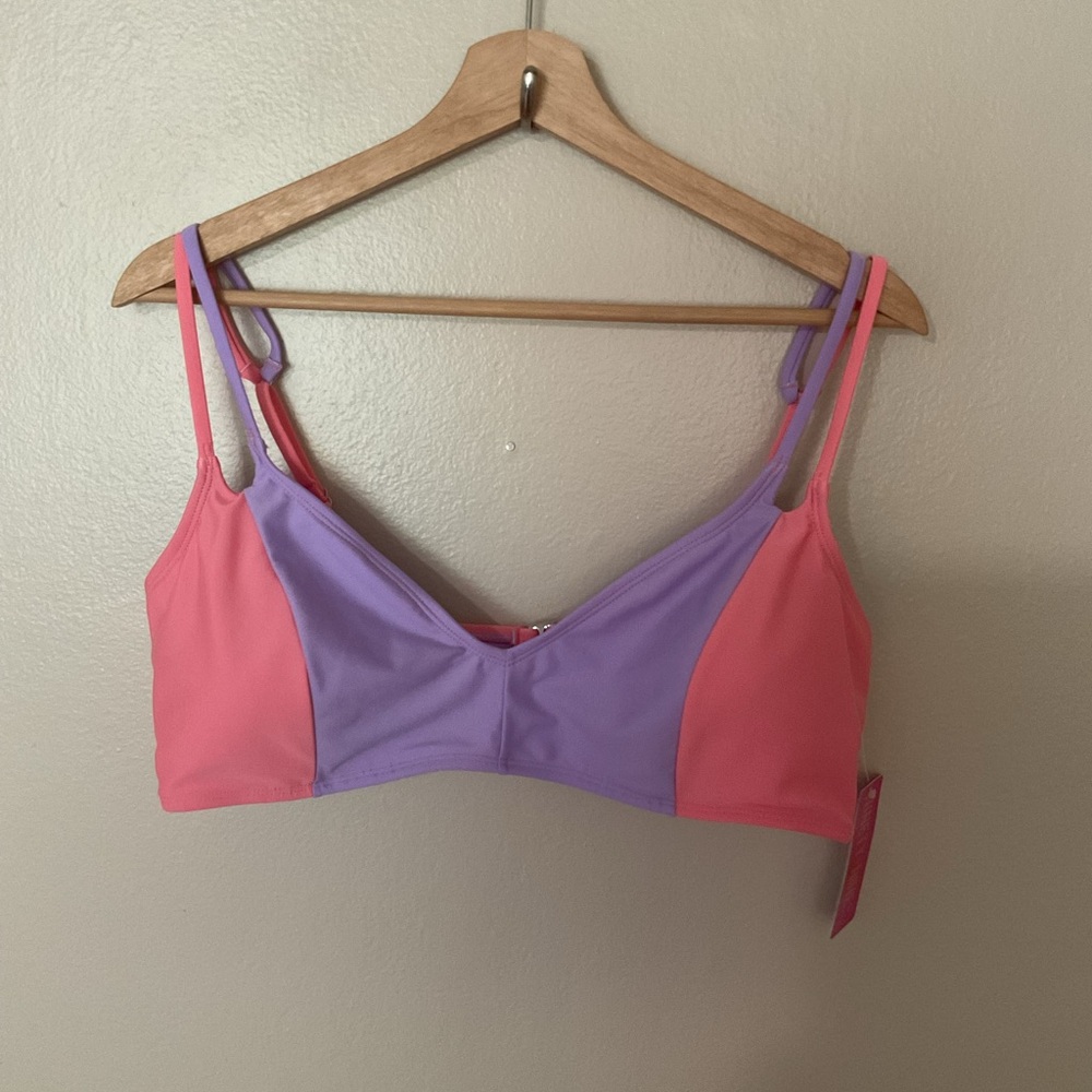NEW Ninety‎ Nine Colorblock Bikini Top